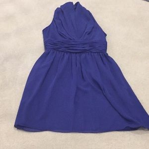 Blue dress